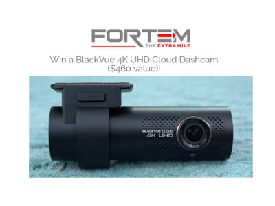 Win a BlackVue 4K UHD Cloud Dashcam