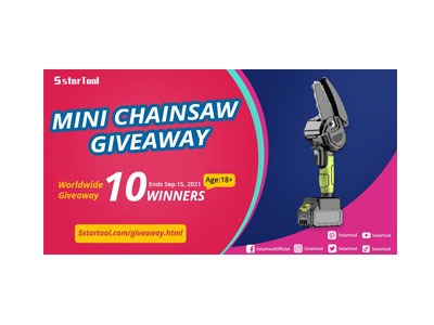 5STARTOOL Mini Chainsaw Giveaway