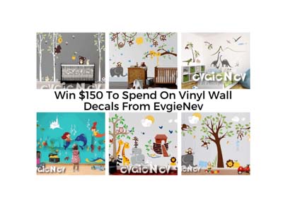 EvgieNev Wall Decal Gift Card Giveaway