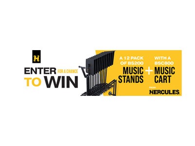 Hercules Music Stand Giveaway