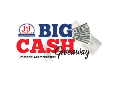 J&J Materials BIG Cash Giveaway