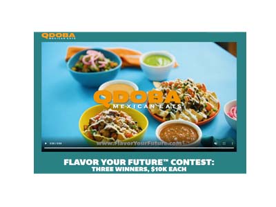 QDOBA’s Flavor Your Future Contest