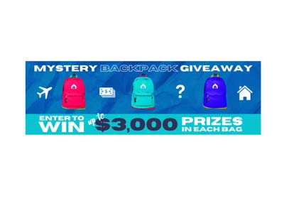 The Mystery Backpack Giveaway Sweepstakes