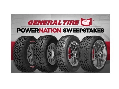 General Tire POWERNATION Sweepstakes