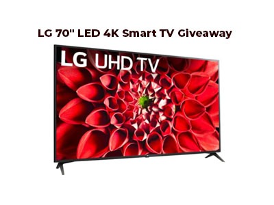 LG 4K Smart TV Giveaway