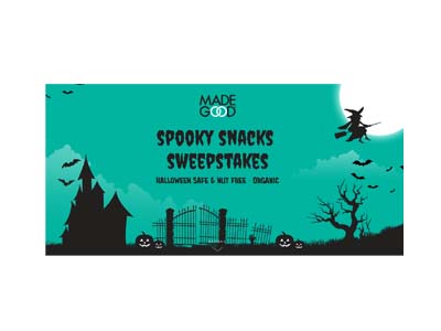 MadeGood Spooky Snacks Halloween Sweepstakes
