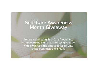 Self-Care Awareness Month Essentials Giveaway