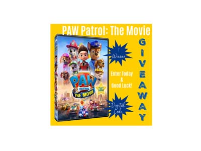 The Paw Patrol: The Movie Digital Code Giveaway