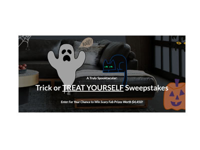 Trick or TREAT YOURSELF Sweepstakes