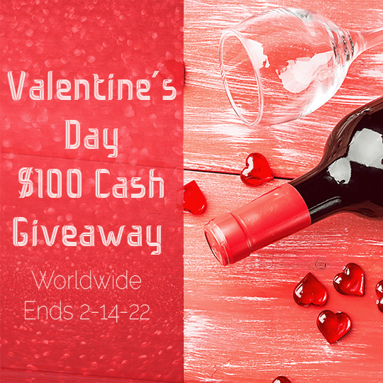 Valentine's Day $100 Cash Giveaway 