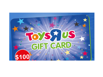 $100 Toys R Us Gift Certificate Giveaway