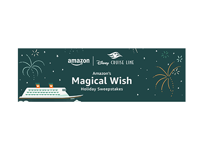 Amazon Magical Wish Holiday Sweepstakes