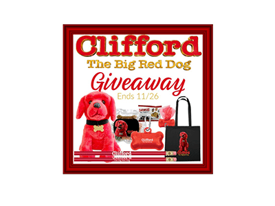 Clifford The Big Red Dog Giveaway