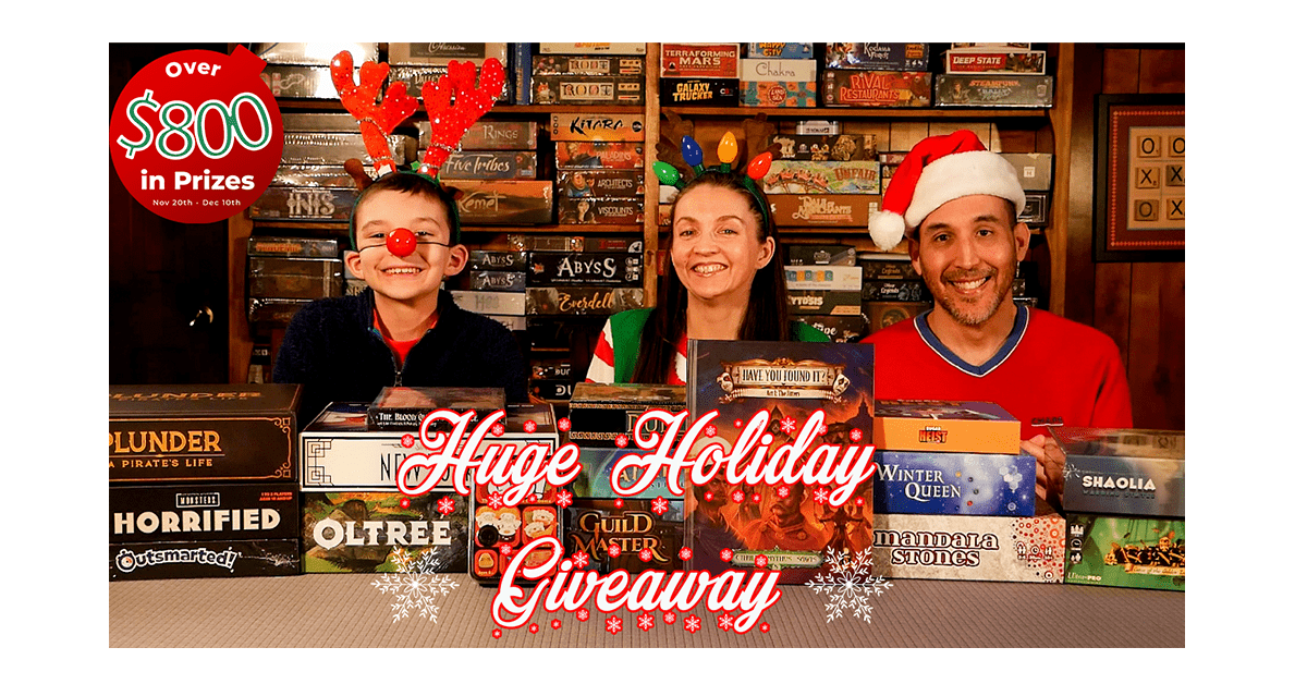 Huge Holiday Giveaway 2021 – 21 Days of Prizes