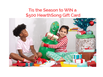 Tis the Season to WIN a $500 HearthSong Gift Card