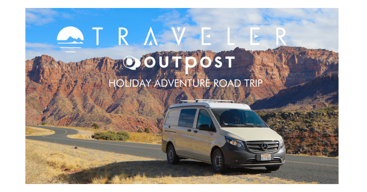 Traveler + Outpost present Holiday Adventure Road Trip Giveaway
