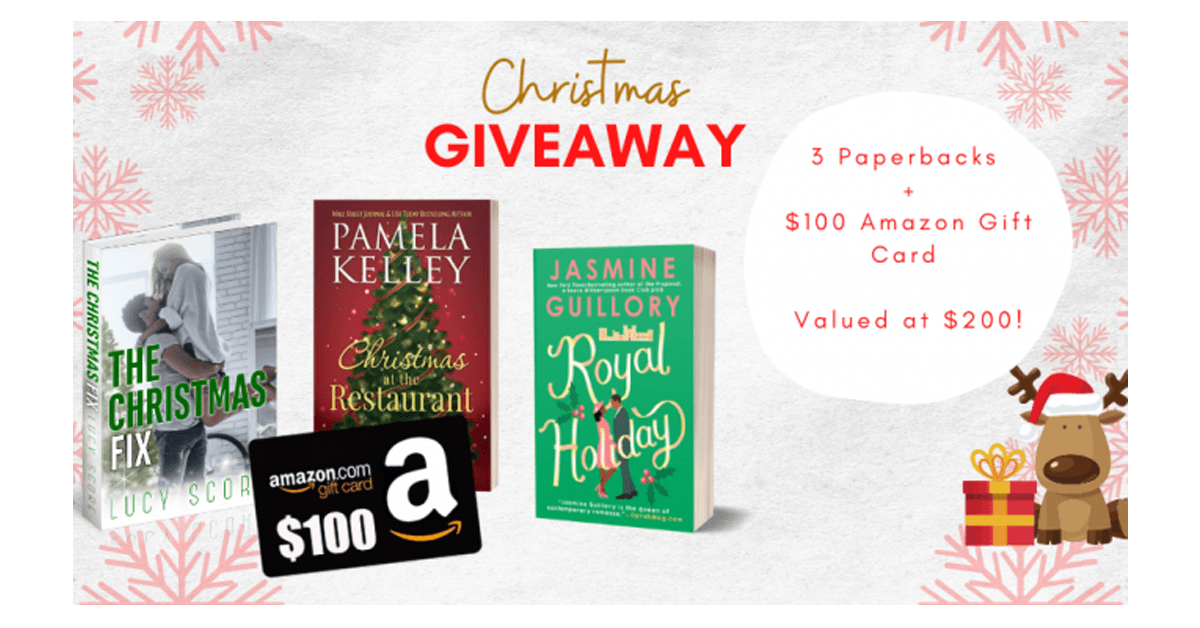 Win 3 Holiday Romance Novels and a $100 Amazon Gift Card