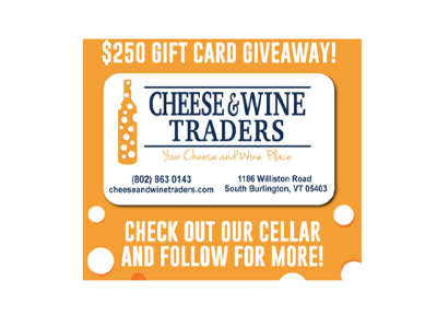 Win a Cheese Traders $250 Gift Card