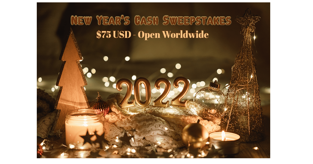 2022 New Year's Cash Sweepstakes