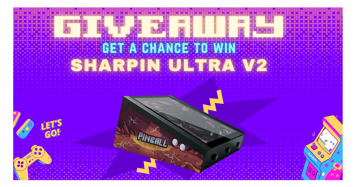 Sharpin ULTRA V2 Virtual Pinball Machine Sweepstakes