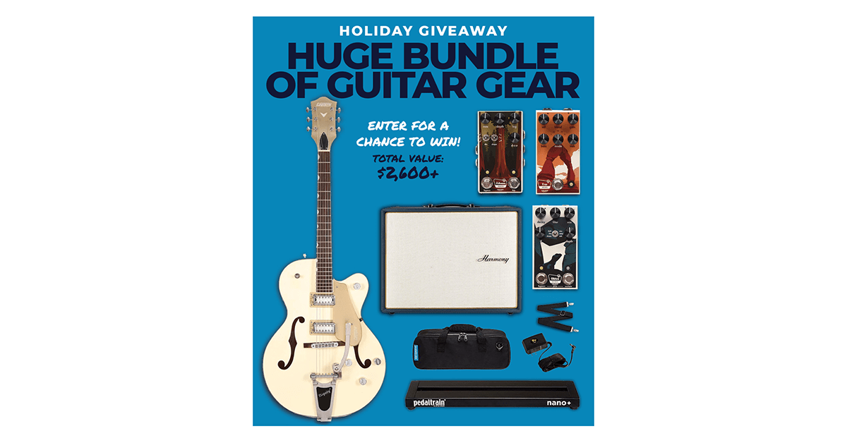 Win a HUGE Bundle of Guitar Gear