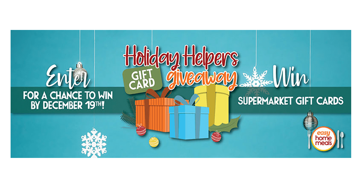 Holiday Helpers Gift Card Giveaway