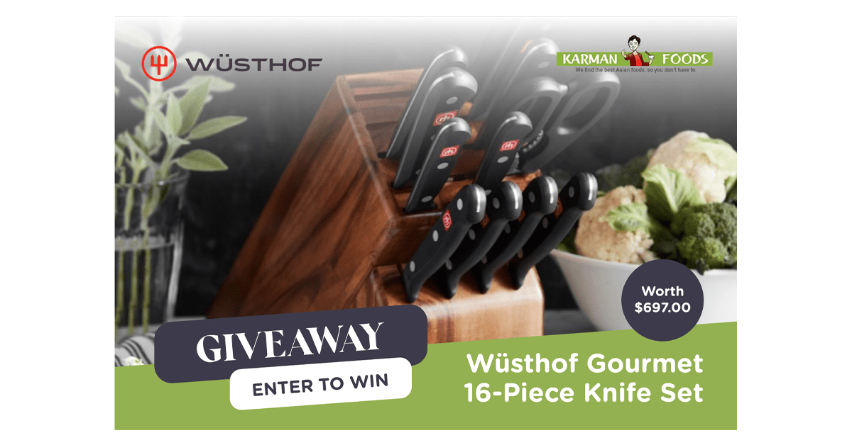 Wüsthof Knife Set Giveaway