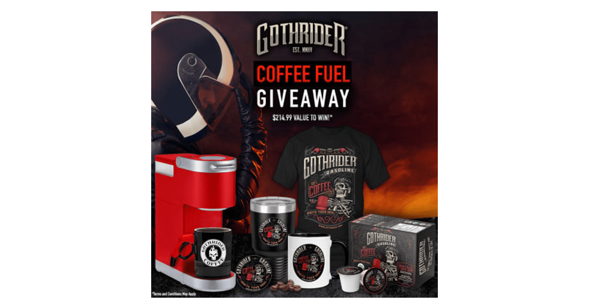 Goth Rider Coffee Fuel 2022 Giveaway