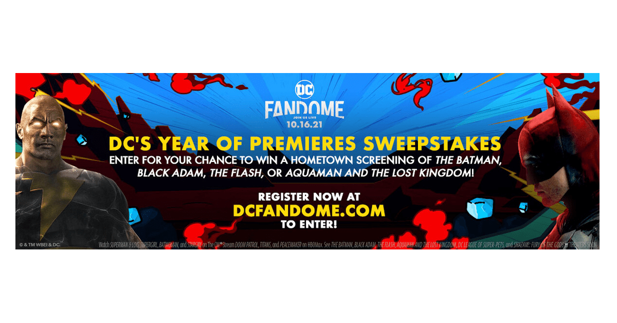 DC’s Year of Premieres Sweepstakes: THE BATMAN