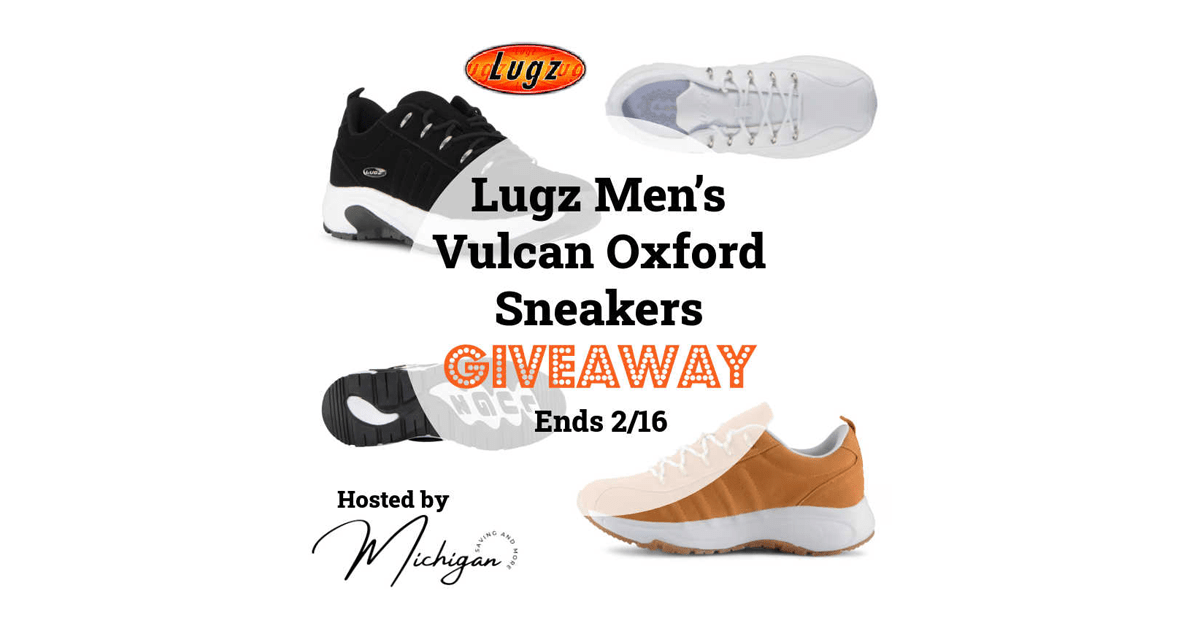 Lugz Men’s Vulcan Sneakers Giveaway