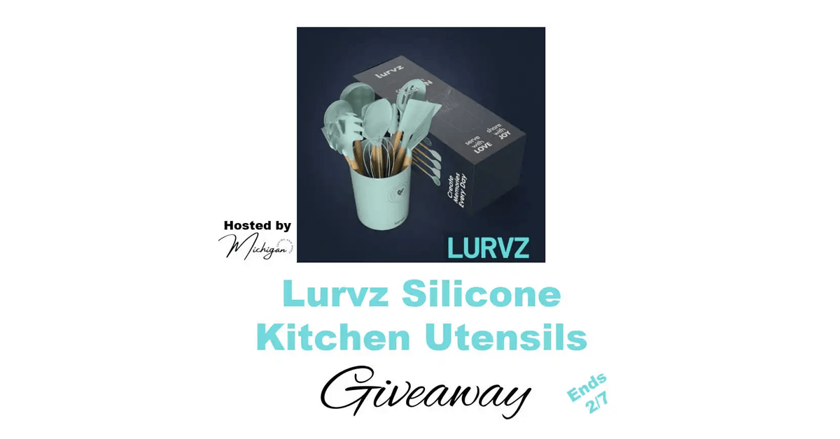 Lurvz Silicone Kitchen Utensils Giveaway