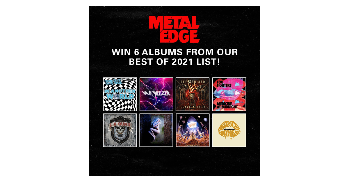 Metal Edge Shop Best Albums of 2021 Giveaway