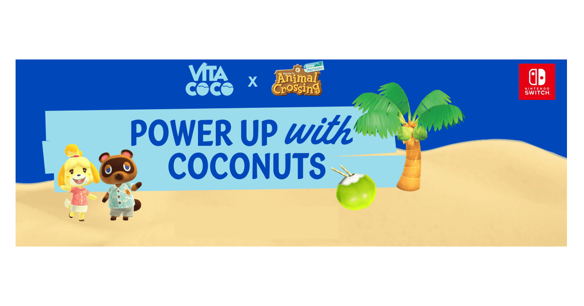 Vita Coco Animal Crossing: New Horizons Sweepstakes
