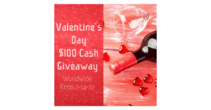 Valentine's Day $100 Cash Giveaway