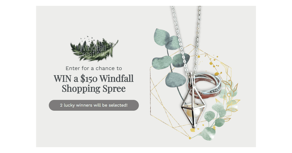 $150 Windfall Shopping Spree Sweepstakes