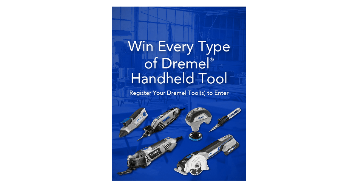 Dremel Year Supply of Accessories Sweepstakes