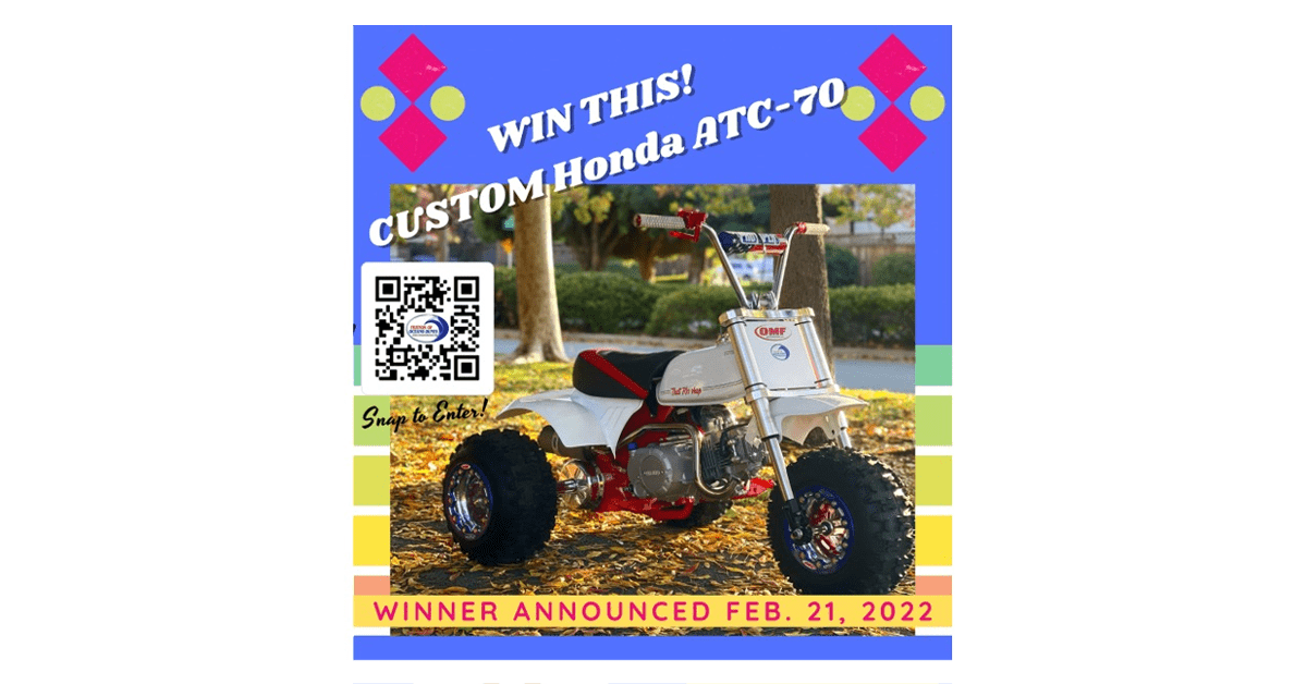 Custom Honda ATC-70 Giveaway