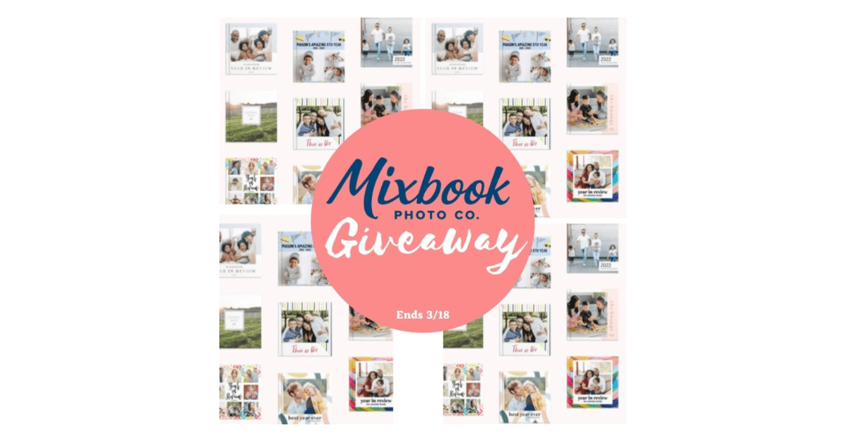 Mixbook giveaway