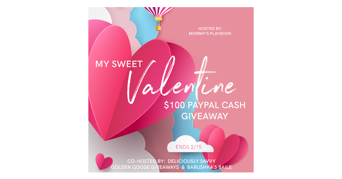 My Sweet Valentine $100 PayPal Cash Giveaway