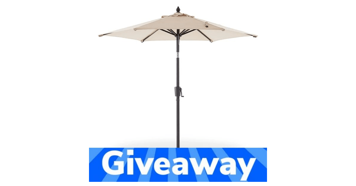 Win a Maple Market Patio Umbrella