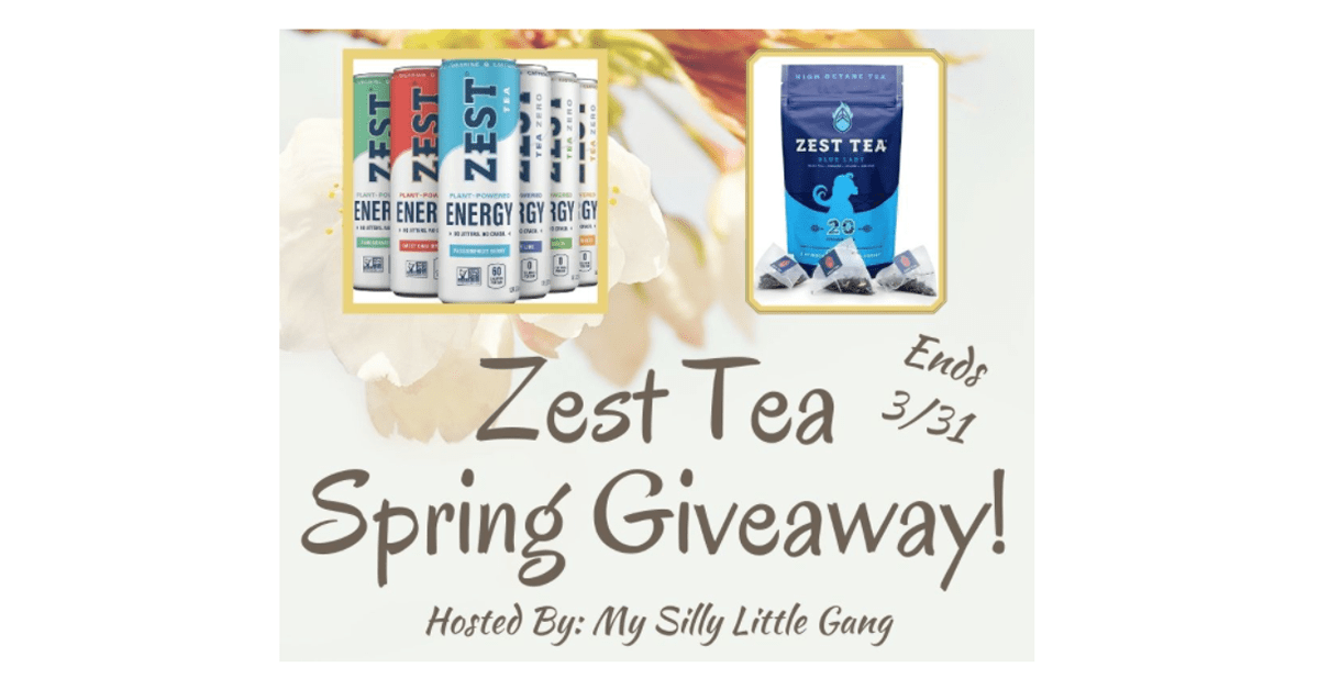 Zest Tea Spring Giveaway