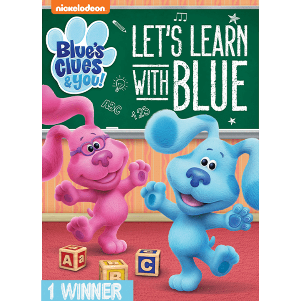 The Blue’s Clues & You! Let’s Learn With Blue DVD Giveaway