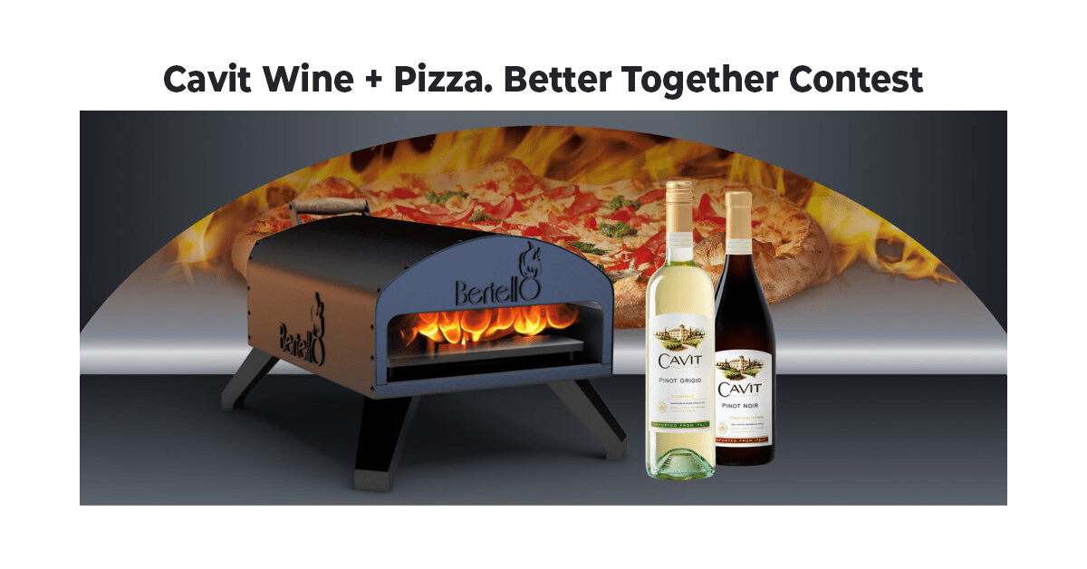 Cavit Wine + Pizza. Better Together Giveaway