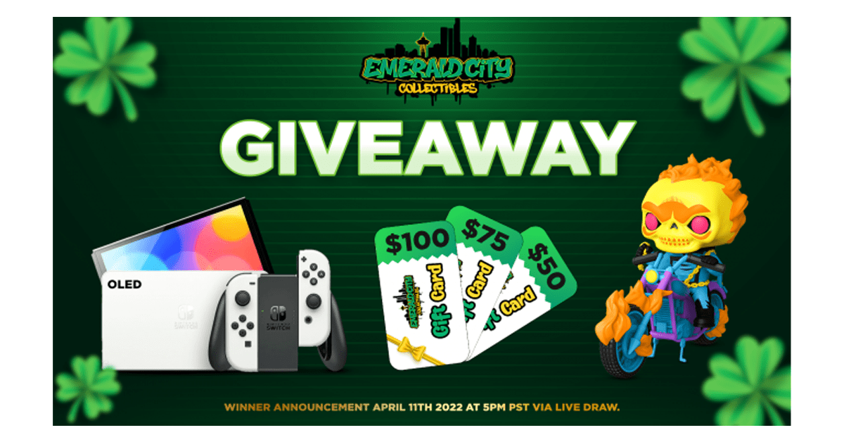 Emerald City Collectibles Grand Opening Giveaway