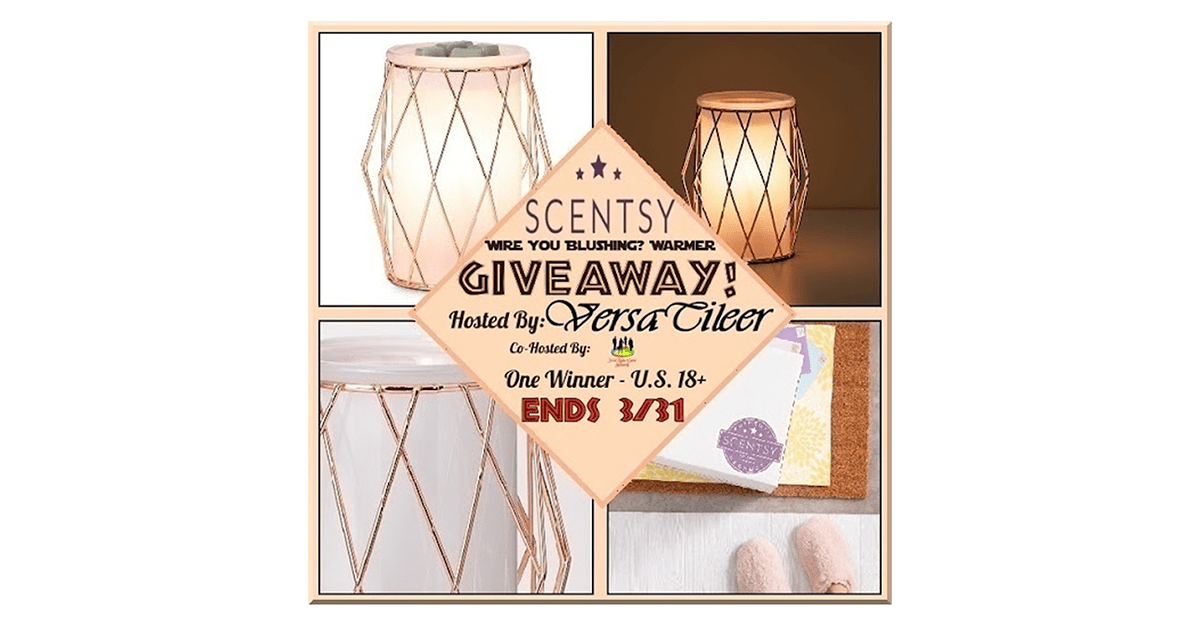 Wire You Blushing? Warmer from Scentsy Giveaway
