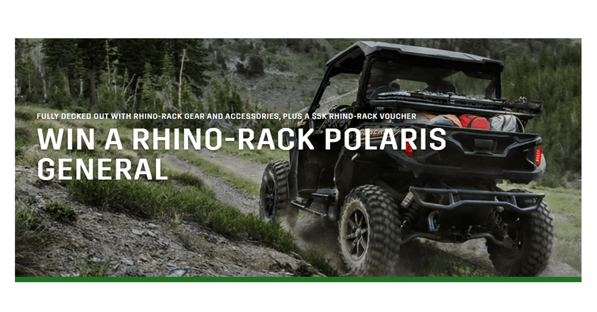 Enter to Win a Rhino-Rack Polaris General ATV