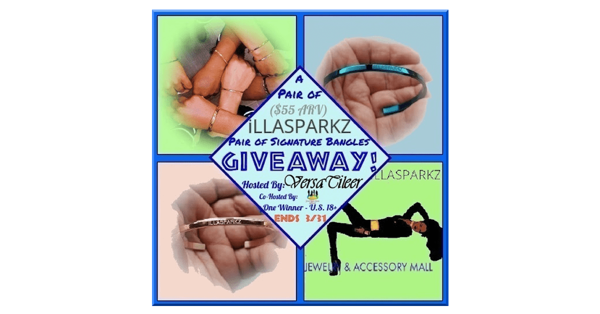 iLLASPARKZ Pair of Signature Bangles Giveaway