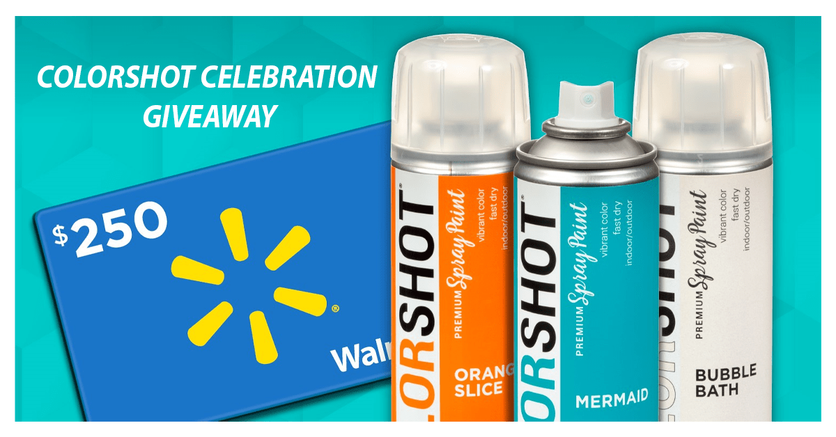 COLORSHOT Walmart Gift Card Giveaway