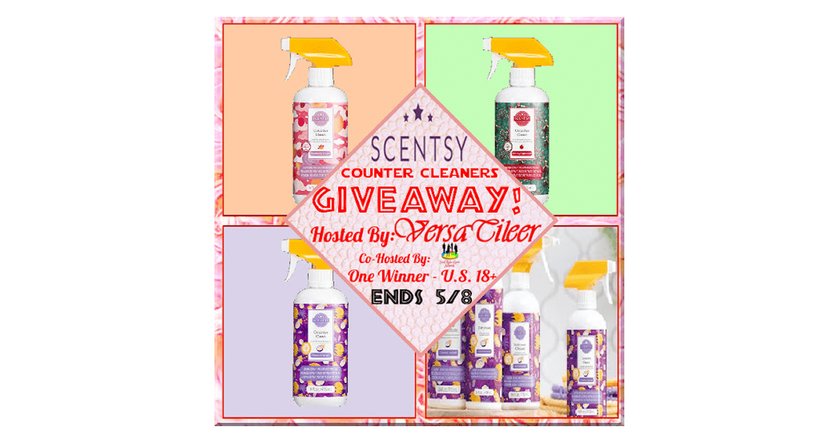 Counter Cleaners from Scentsy Giveaway