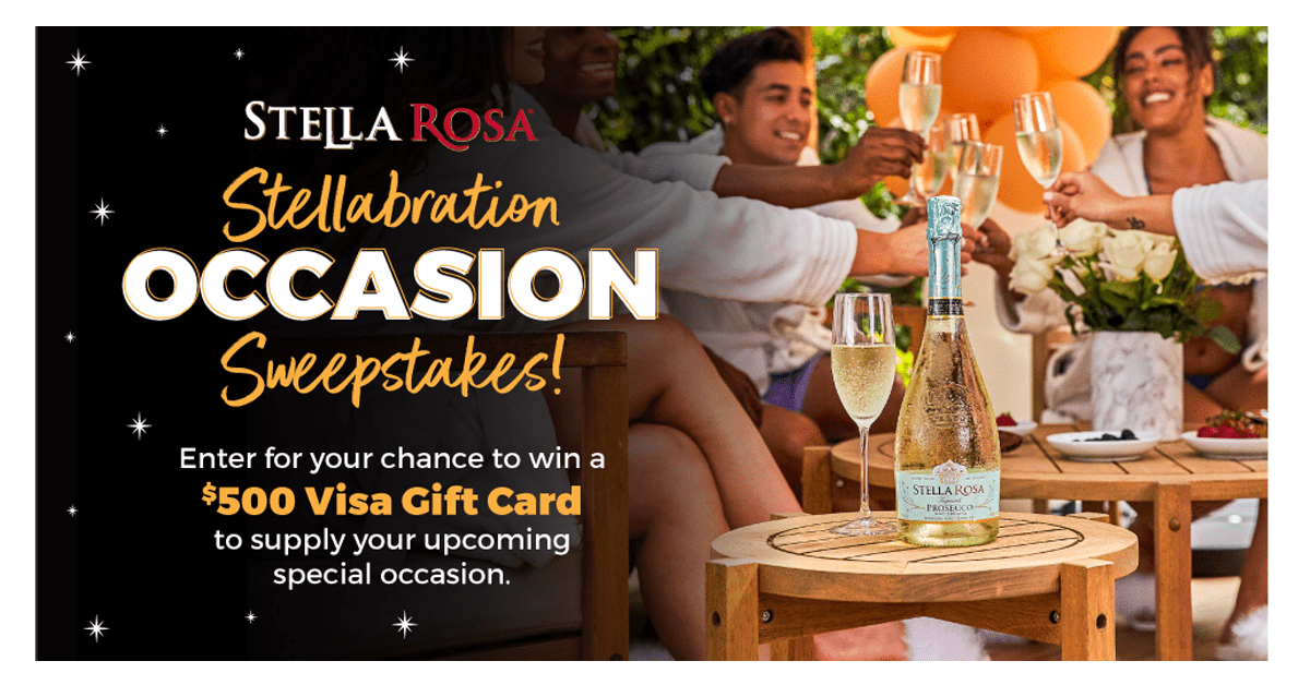 Stellabration Occasion Sweepstakes